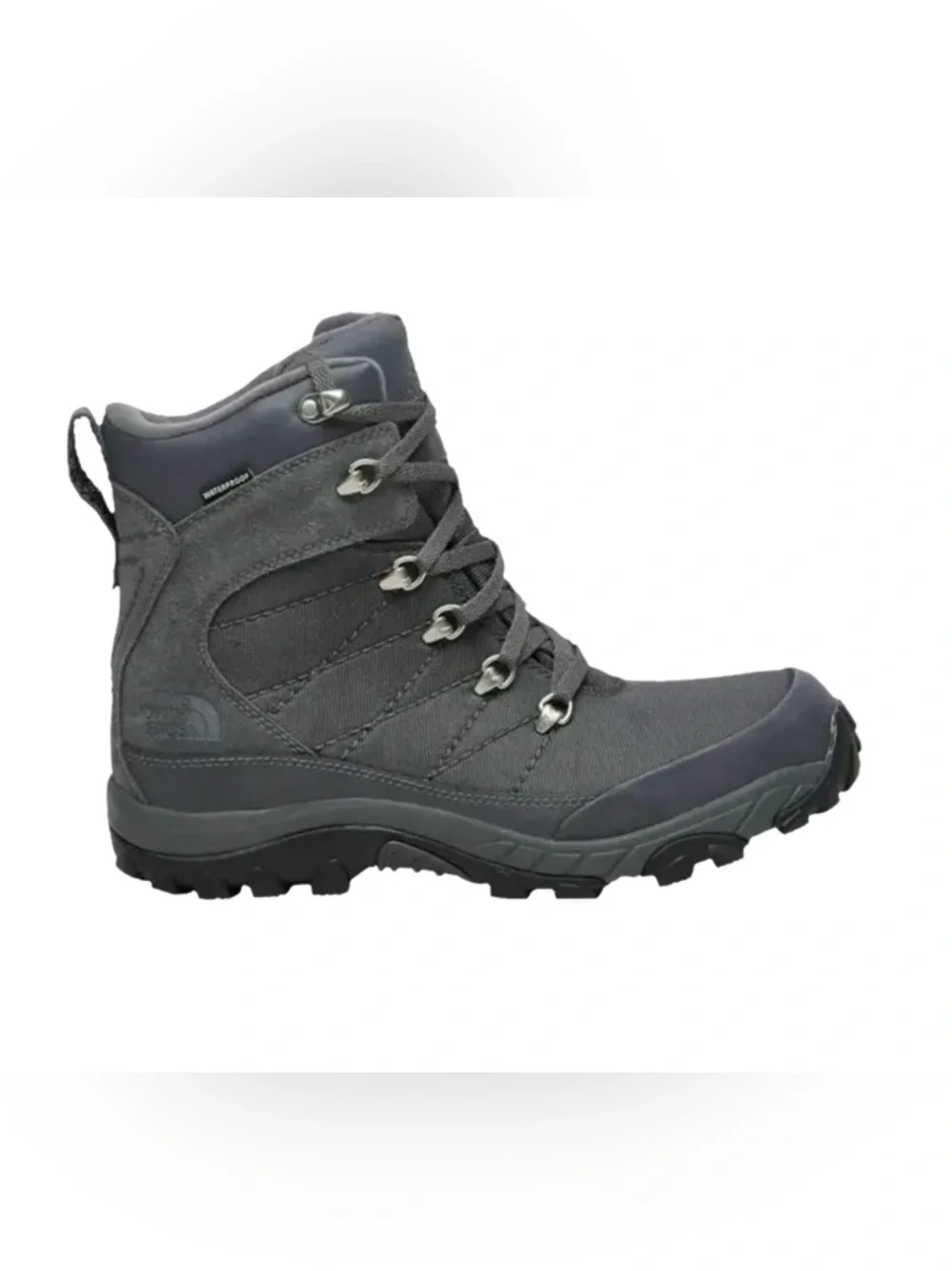 The North Face Chilkat Boots Zinc Gray Men’s 13 Waterproof Suede Upper Unused